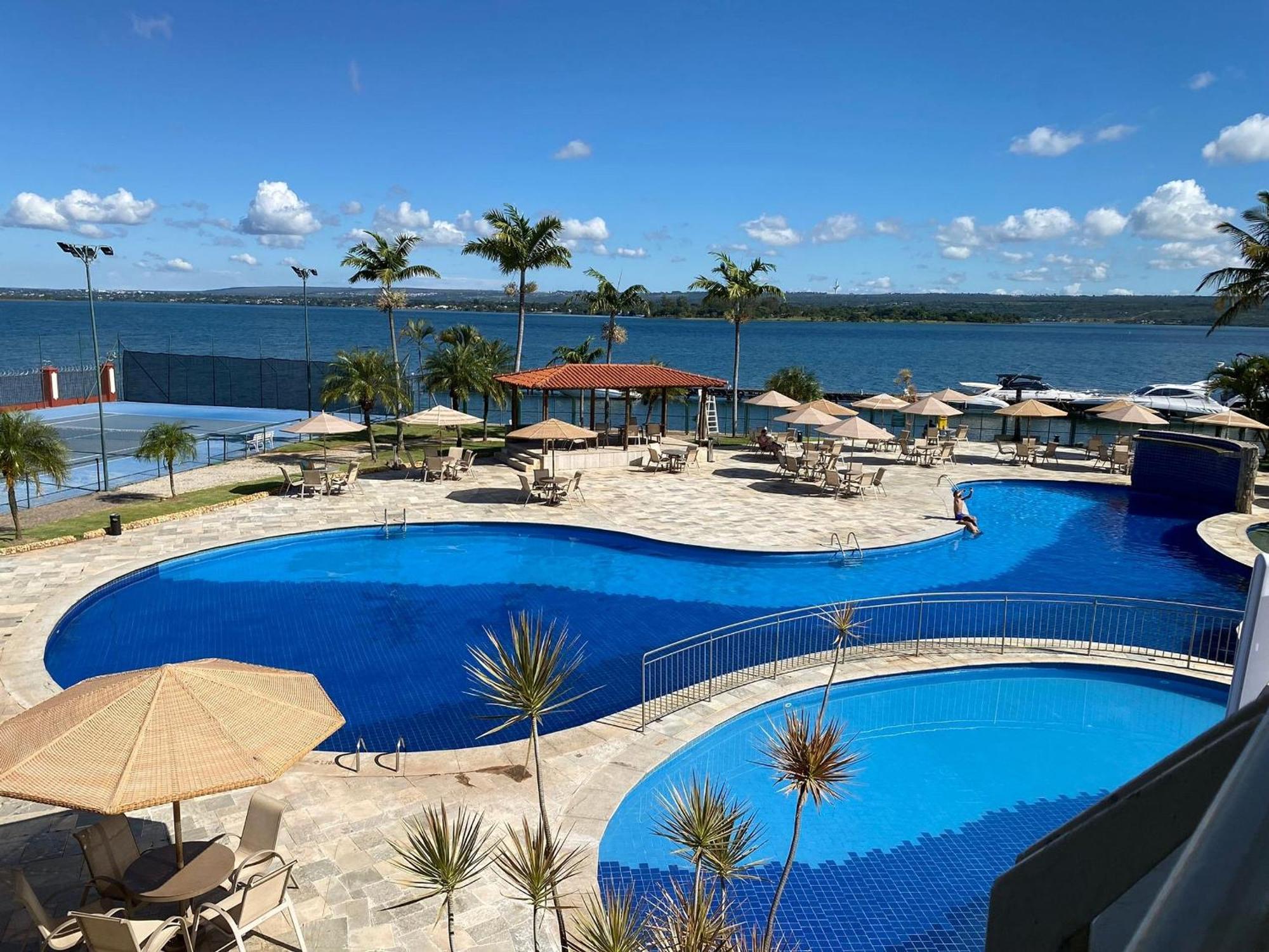 Flat 430 Lindo Com Vista Para O Lago Brasilia Exterior photo