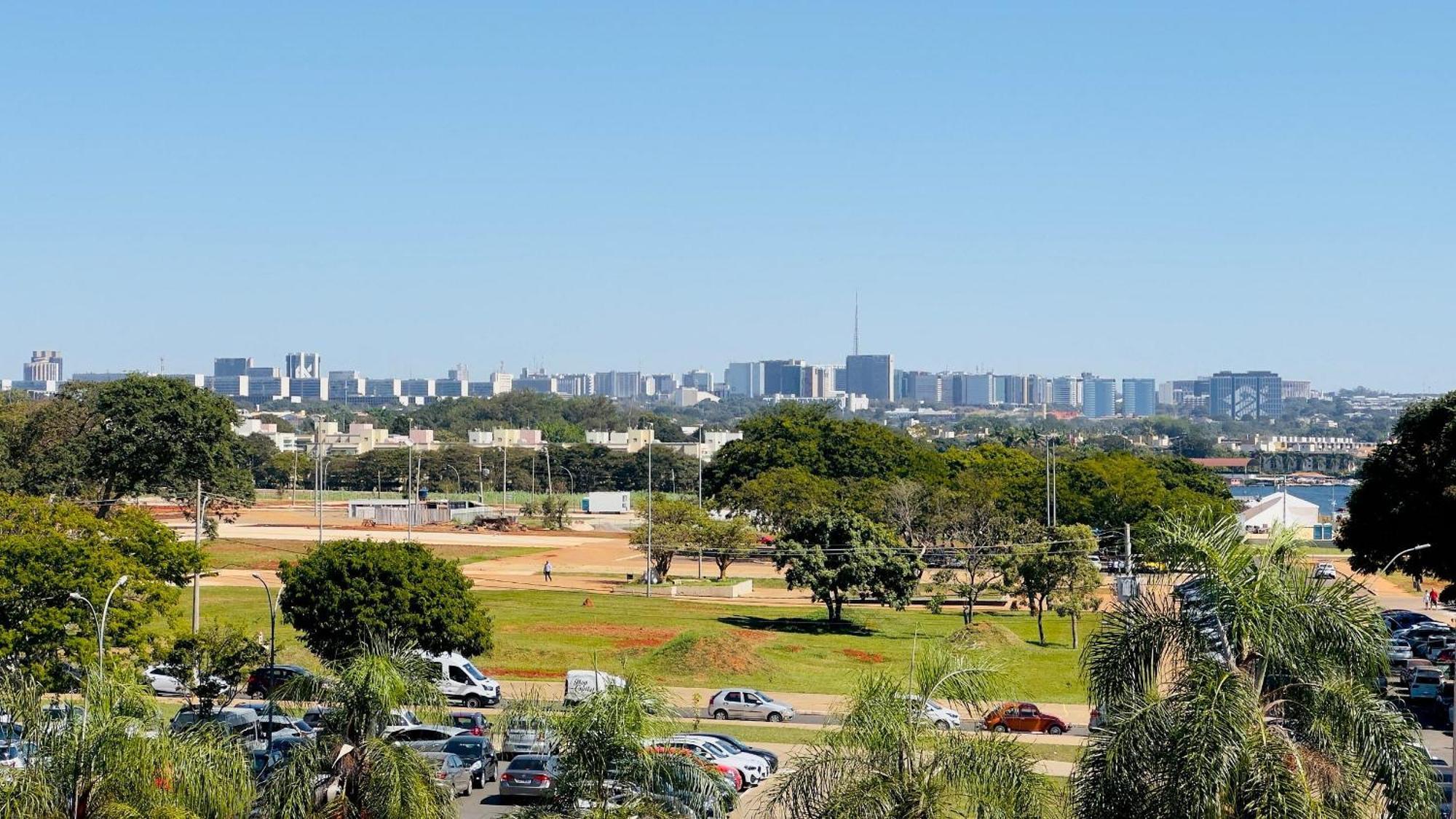Flat 430 Lindo Com Vista Para O Lago Brasilia Exterior photo